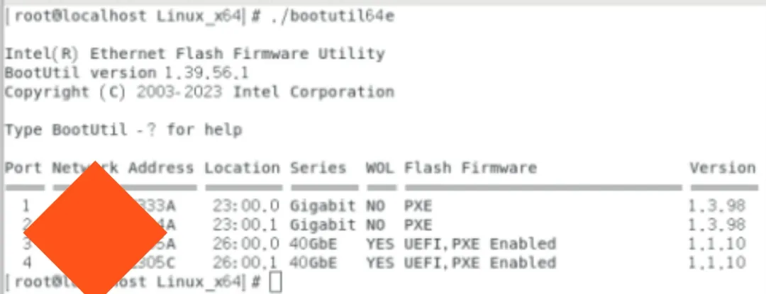 02) How to change the compatible boot mode of an intel NIC Compatible with the EFI BIOS插图5